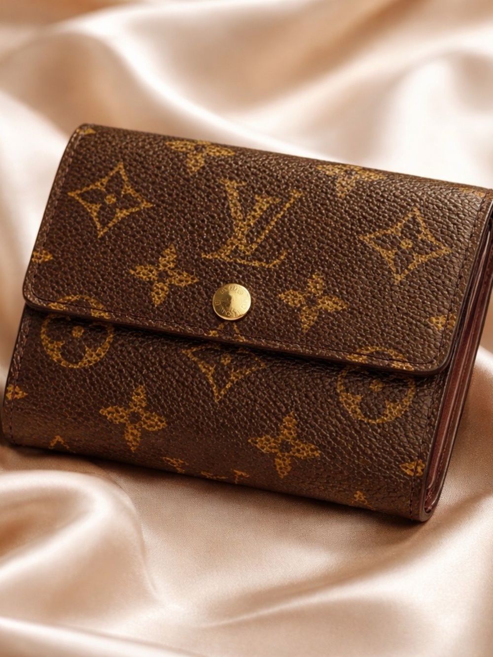 VINTAGE SEPT 1998 LOUIS VUITTON MONOGRAM PORTEFEUILLE  ELISE TRIFOLD WALLET